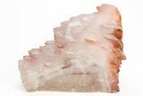Pagoda Style Calcite Crystals on Calcite - Fluorescent! #215894-2